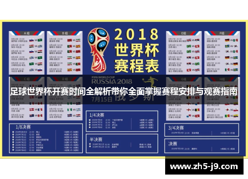 足球世界杯开赛时间全解析带你全面掌握赛程安排与观赛指南